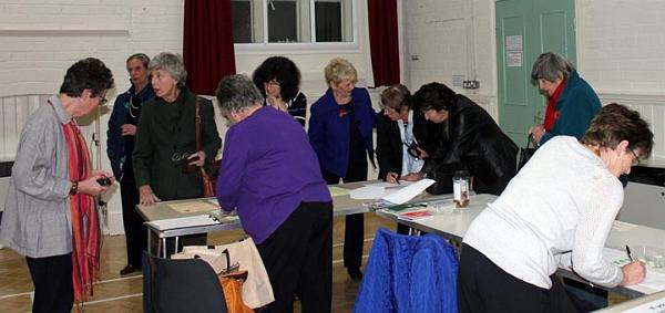 1 Mary and Linda make sure we are all signed in and see the latest sign-ups.jpg